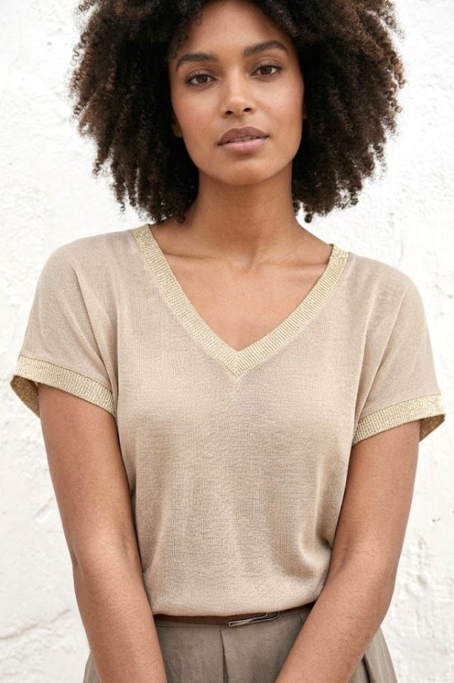 ARTIGLI T-SHIRT Γυναικεια Μπλουζα Μπεζ