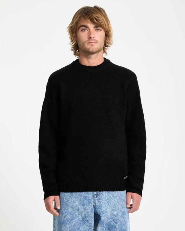 Volcom Edmonder Ii Sweater Ανδρικό Πλεκτό Μαύρο