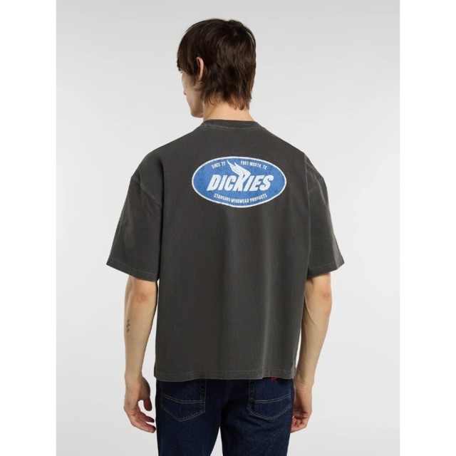 Dickies Shonto Ss Tee Ανδρική Μπλούζα Μαύρη