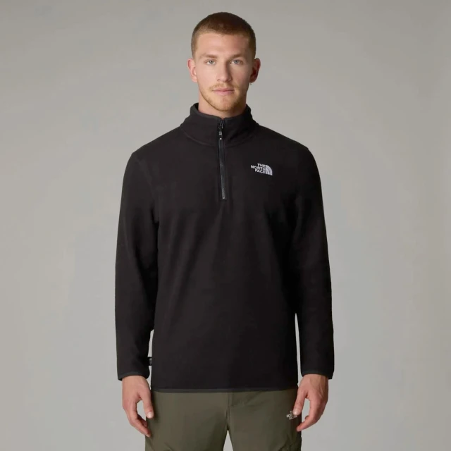 The North Face M 100 Glac 1/4 Zip Glac Black Ανδρικό Fleece Μαύρο