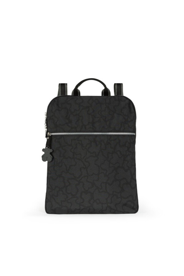 Tous Mochila Kn Colores Antracita-Negro Γυναικεία Τσάντα Backpack Ανθρακί Μαύρο
