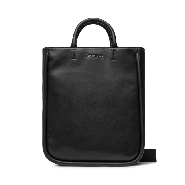 Tommy Hilfiger Tjw Femme Tote Γυναικεια Τσαντα Μαύρη