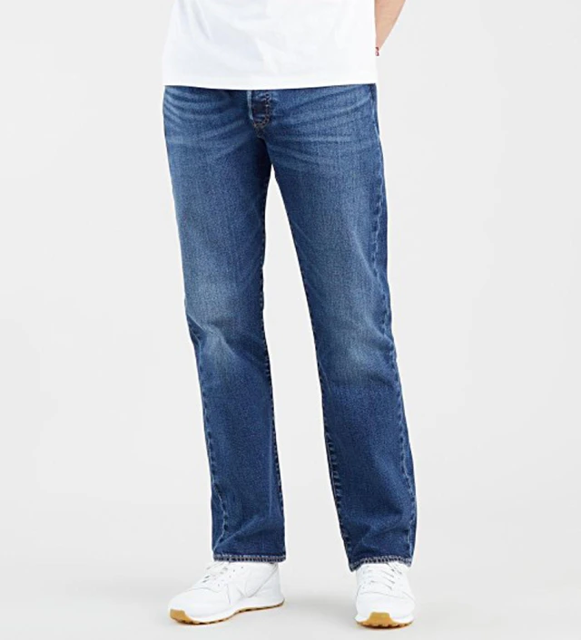 Levis 501® Levis®Original Fit Dark Indigo Ανδρικό Παντελόνι Τζιν