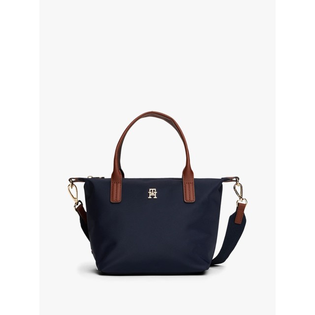Tommy Hilfiger Popette Mini Tote Γυναικεία Mini Τσάντα Μαύρη