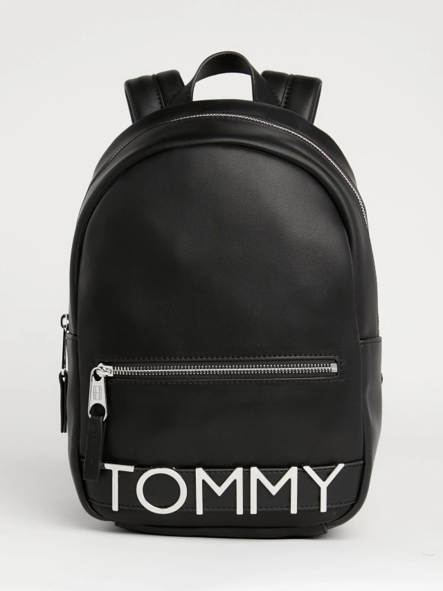 Tommy Hilfiger Tjw Bold Backpack Γυναικεια Τσαντα Backpack Μαυρο