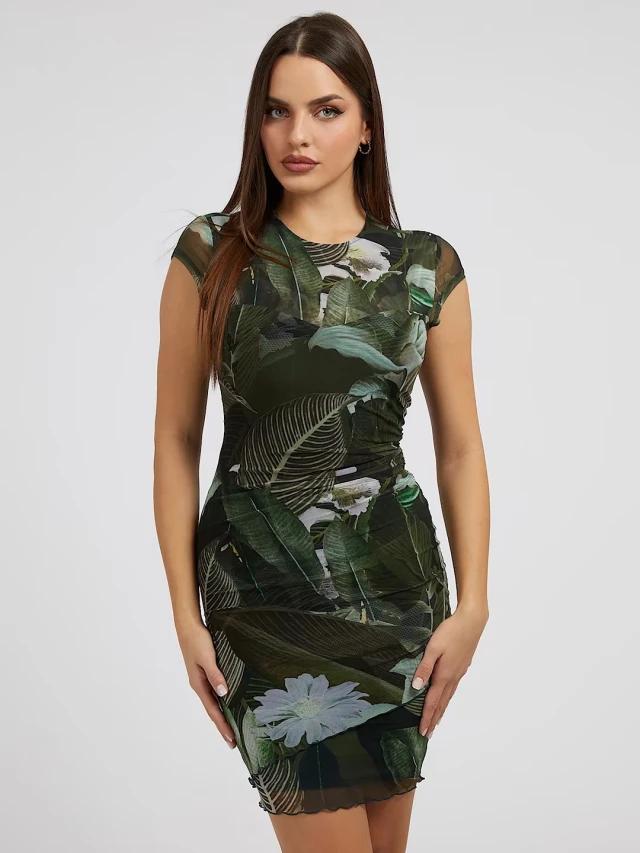 Guess Ss Aida Dress Γυναικείο Φόρεμα Floral