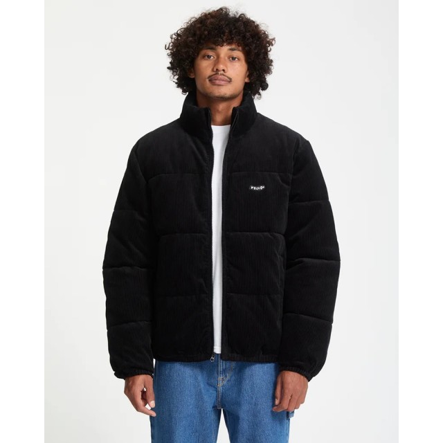 Volcom Walltz Cord Jacket Ανδρικό Μπουφάν Κοτλέ Μαύρο