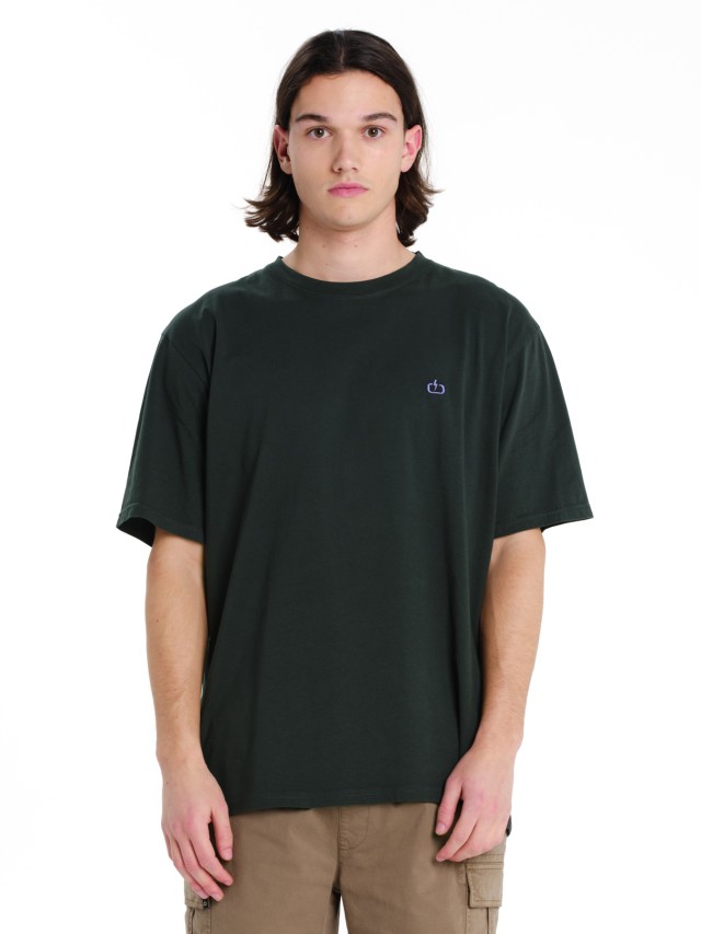 Emerson Mens s/s T-Shirt Ανδρική Μπλούζα Σκούρο Πράσινο