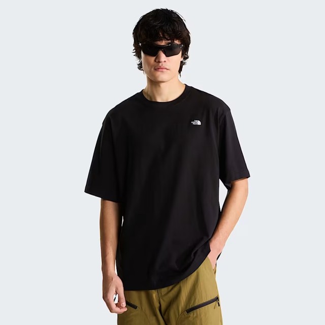 The North Face M Ess Sd Os Ss Tee Tnf Black Ανδρική Μπλούζα Μαύρη