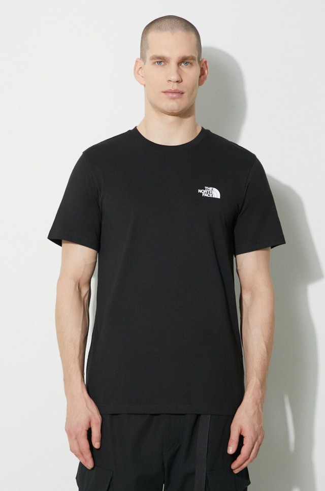 The North Face M S/S SIMPLE DOME TEE TNF BLACK Ανδρικη Μπλουζα Μαυρο