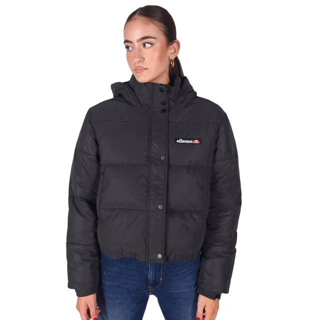 Ellesse Monolis Padded Jacket Γυναικειο Μπουφαν Ανθρακι