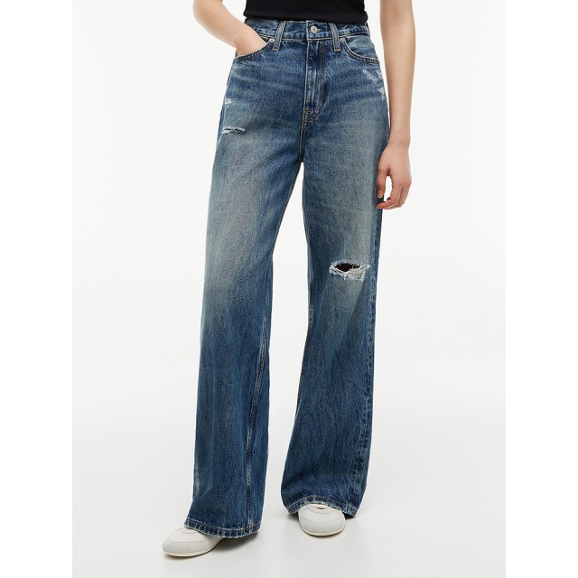 Tommy Hilfiger Claire Hr Wide Γυναικείο Παντελόνι Τζιν