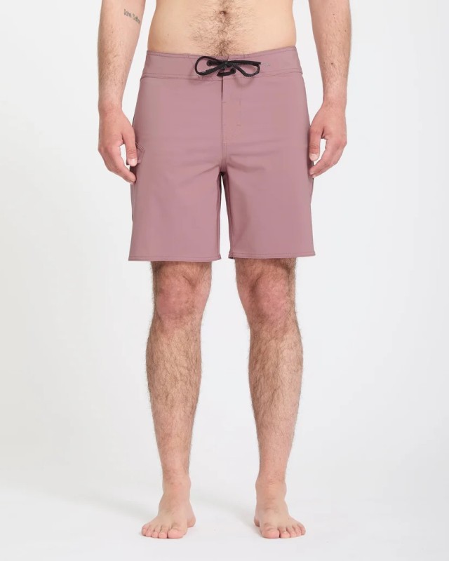 Volcom Lido Solid Mod 18 Ανδρικό Μαγιό Ροζ