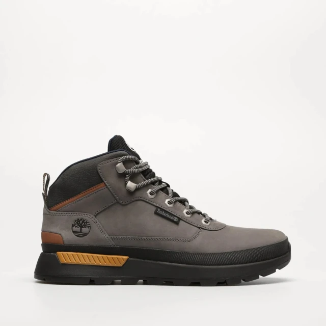 Timberland Field Trekker Mid Lace Up Sneaker Castlerock Ανδρικά Δερμάτινα Μποτάκια Γκρι