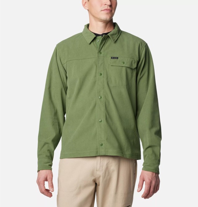 Columbia Flare Gun™ Corduroy Shirt Ανδρικό Πουκάμισο Κοτλέ Πράσινο