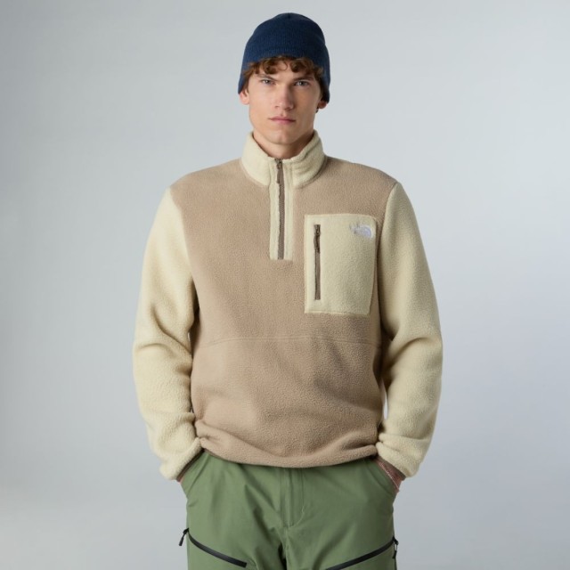 The North Face M Yumiori 1/4 Zip Ανδρικό Fleece Μπεζ