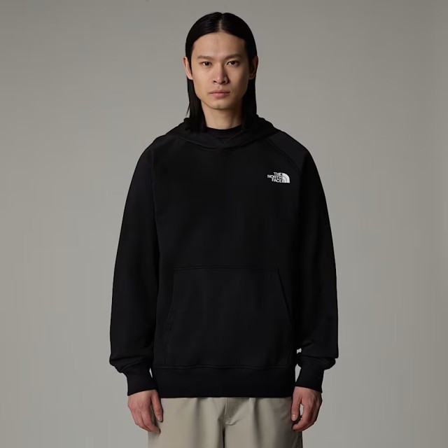 The North Face M Raglan Box Nse Hoodie Ανδρικό Φούτερ Μαύρο