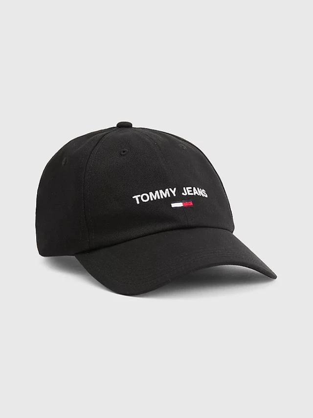 Tommy Hilfiger Tjm Sport Cap Ανδρικο Καπελο Μαυρο