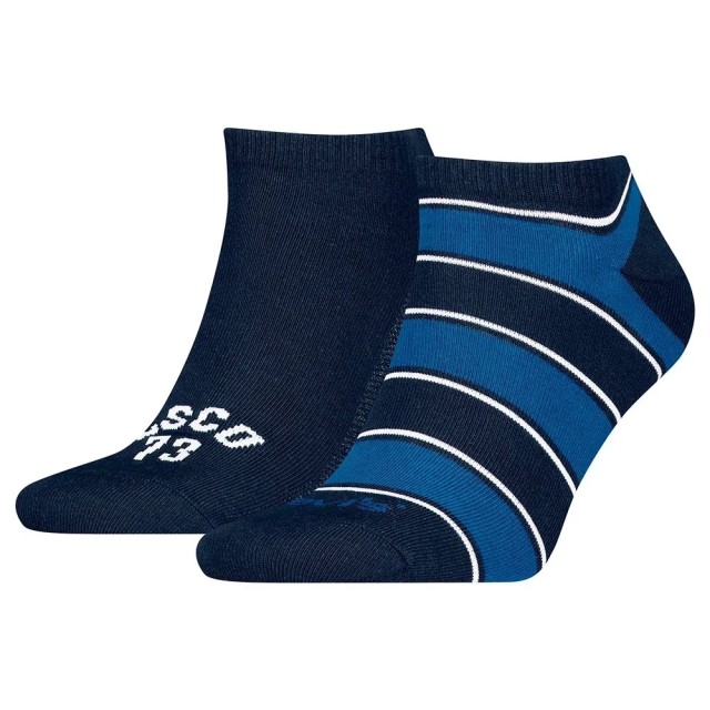 LEVIS LOW CUT RUGBY STRIPE 2P Kαλτσες Μπλε