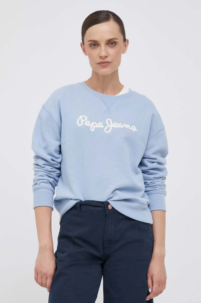 Pepe Jeans  Nanette N Γυναικείο Φούτερ Σιελ