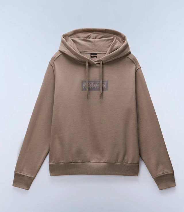 Napapijri B-Box Logo H W Fallen Rock N1t Γυναικείο Φούτερ Μπεζ