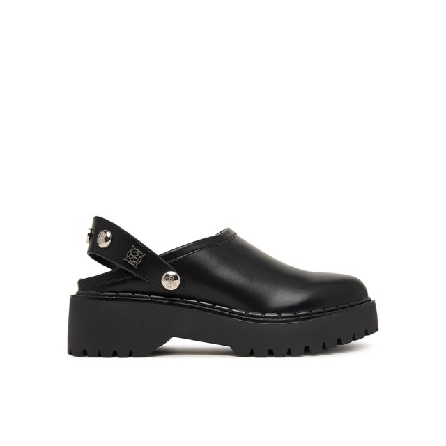 Guess Wenna Γυναικεία Mules Μαύρα