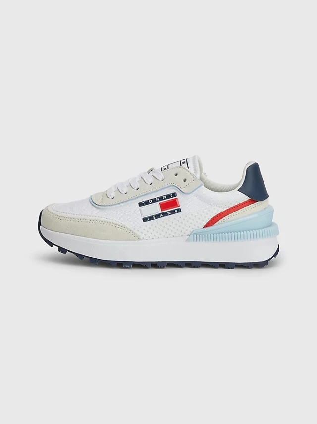 Tommy Hilfiger Wmns Evolve Γυναικεια Sneakers Εκρού