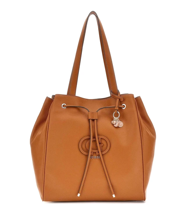 Guess Calebra Drawstring Tote Γυναικεία Τσάντα Ταμπά