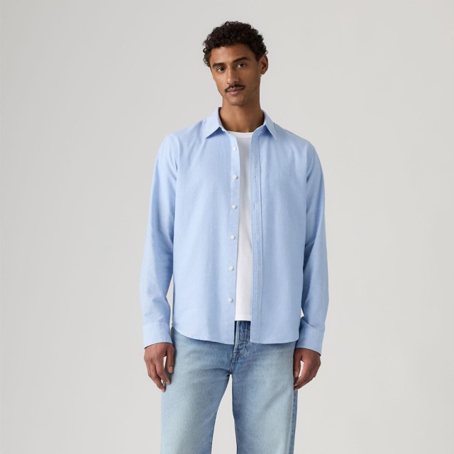 Levis Battery Housemark Standard Blues Ανδρικό Πουκάμισο Σιελ