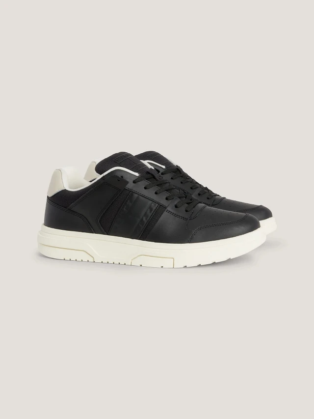 TOMMY HILFIGER TJM MIX MATERIAL CUPSOLE 2.0 Ανδρικα Sneakers Μαυρο
