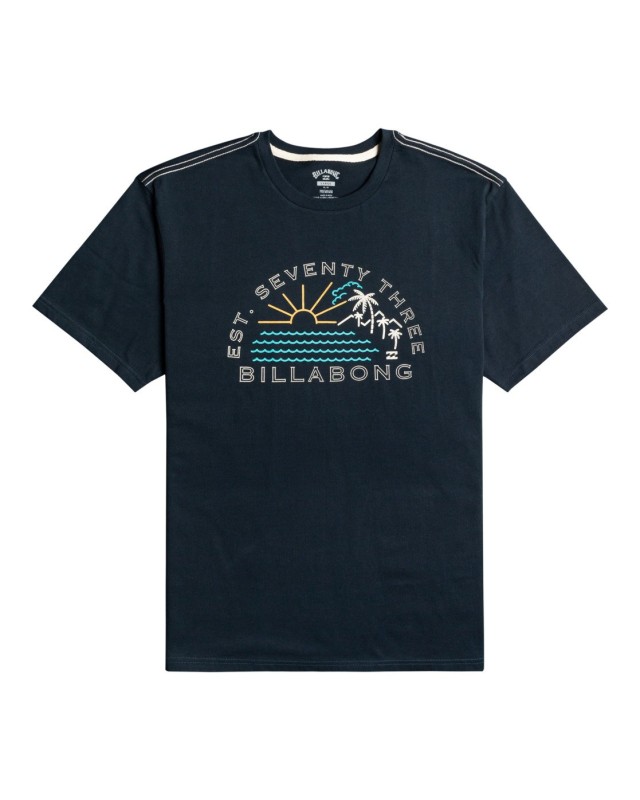 Billabong Isla Vista Ss Ανδρικh Μπλουζα Μπλε