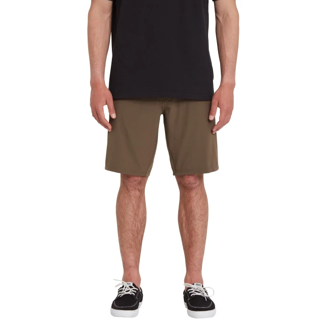Volcom Frickin Cross Shred 20 Ανδρικη Βερμουδα Καφε
