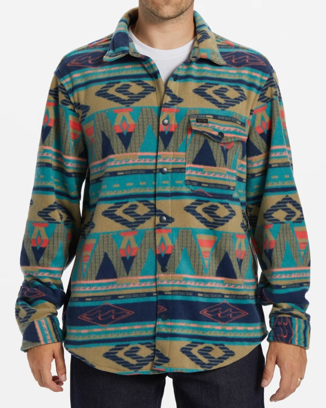 Billabong Furnace Flannel Ανδρικό Πουκάμισο Overshirt Fleece Multi