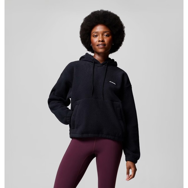Columbia Timber Meadow™ MTR Fleece Hoodie Γυναικείο Φούτερ Fleece Μαύρο