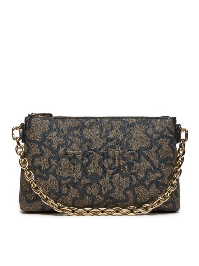 Tous Clutch K Icon Negro-Multi Γυναικεία Τσάντα Μαύρη