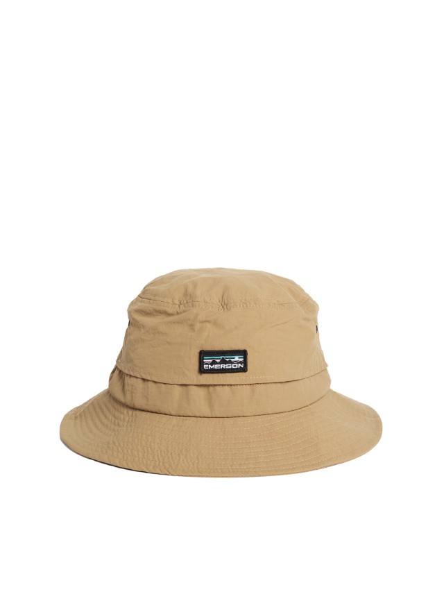 Emerson Unisex Bucket Hat with Mesh Vent Καπέλο Χακί