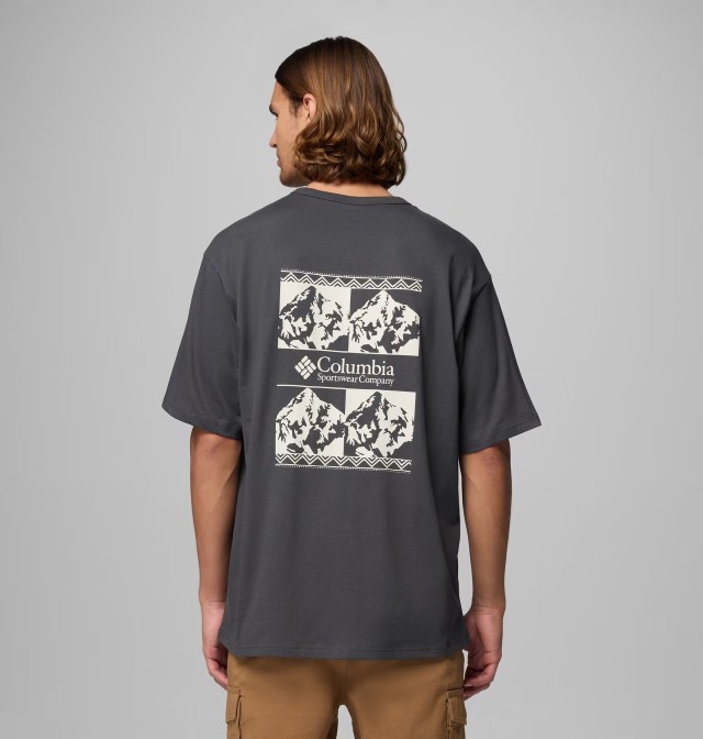 Columbia CSC™ Heavyweight Iconic Tee Ανδρική Μπλούζα Γκρι