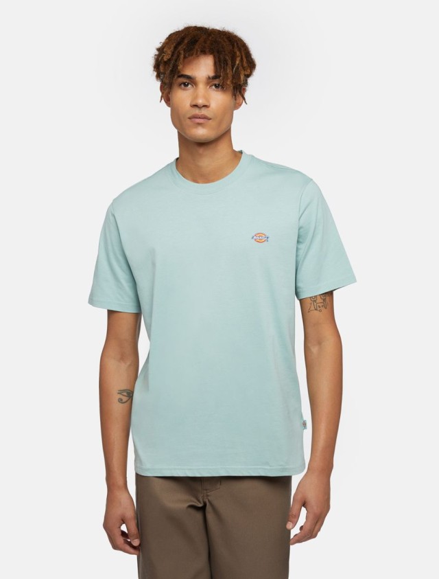 Dickies Ss Mapleton Tee Blue Surf Ανδρική Μπλούζα Βεραμάν