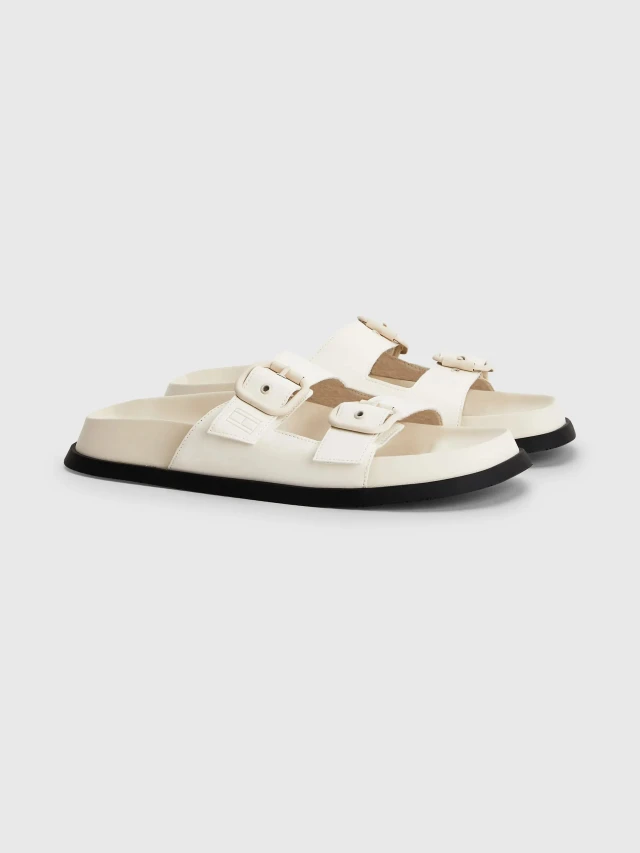 Tommy Hilfiger Tommy Jeans Fancy Sandal Γυναικεία Πέδιλα Μπεζ Aνοιχτό