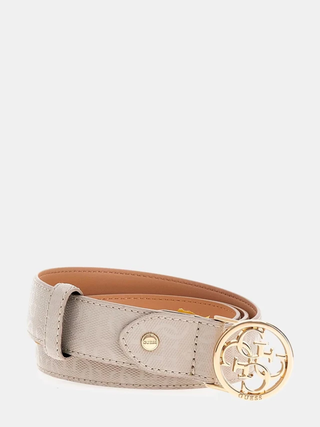 Guess Betulla Adj Pant Belt Γυναικεία Ζώνη Μπεζ