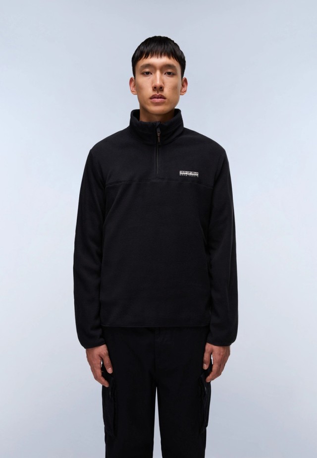Napapijri T-Dergana Hz Black Beauty Ανδρικό Fleece Μαύρο