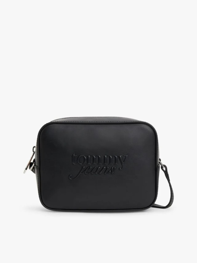 Tommy Hilfiger Tjw Must Camera Bag Γυναικεία Τσάντα Μαύρη