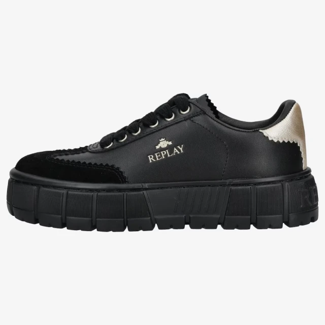Replay Γυναικεία Sneakers Μαύρα