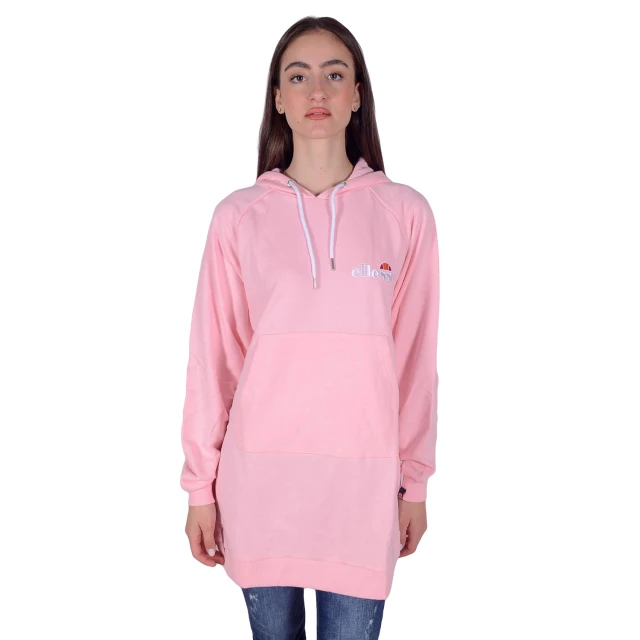 Ellesse Honey Dress Γυναικειο Φορεμα Φουτερ Ροζ