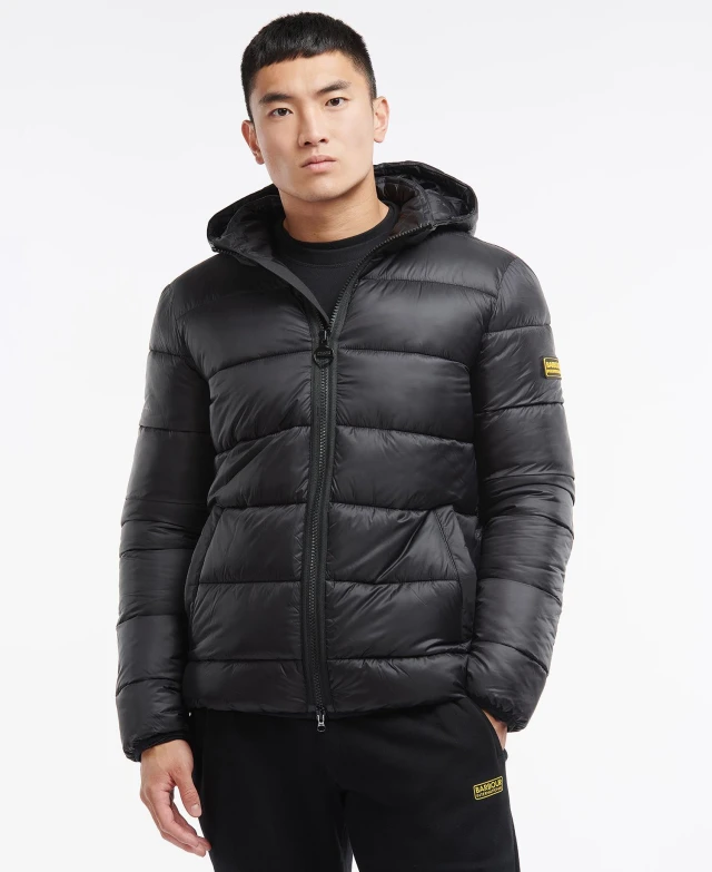 Barbour B.intl Legacy Bobber Quilt Ανδρικο Μπουφαν Μαυρο