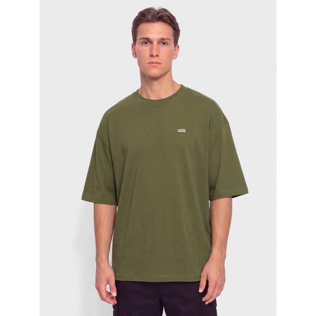 Vans Left Chest II Loose SS Green Bals Ανδρικη Μπλουζα Χακι
