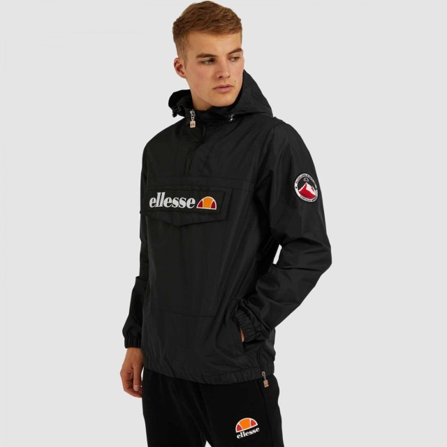 Ellesse Core Mont 2 Oh Jacket Ανδρικό Μπουφάν Αντιανεμικο Μαύρο