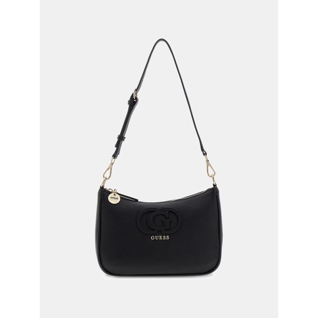 Guess Isola Shoulder Bag Γυναικεία Τσάντα Μαύρη