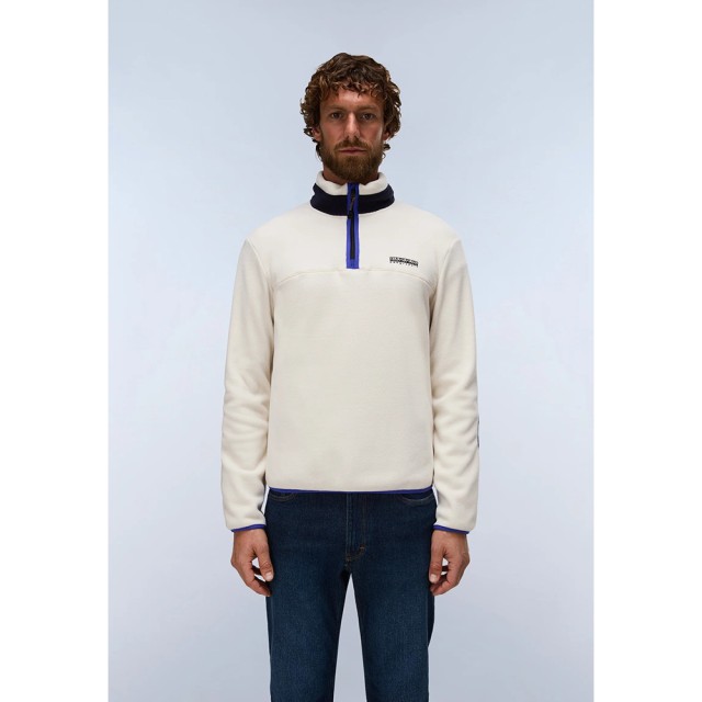 Napapijri T-Dergana Hz Beige Dimity Ανδρικό Fleece Μπεζ