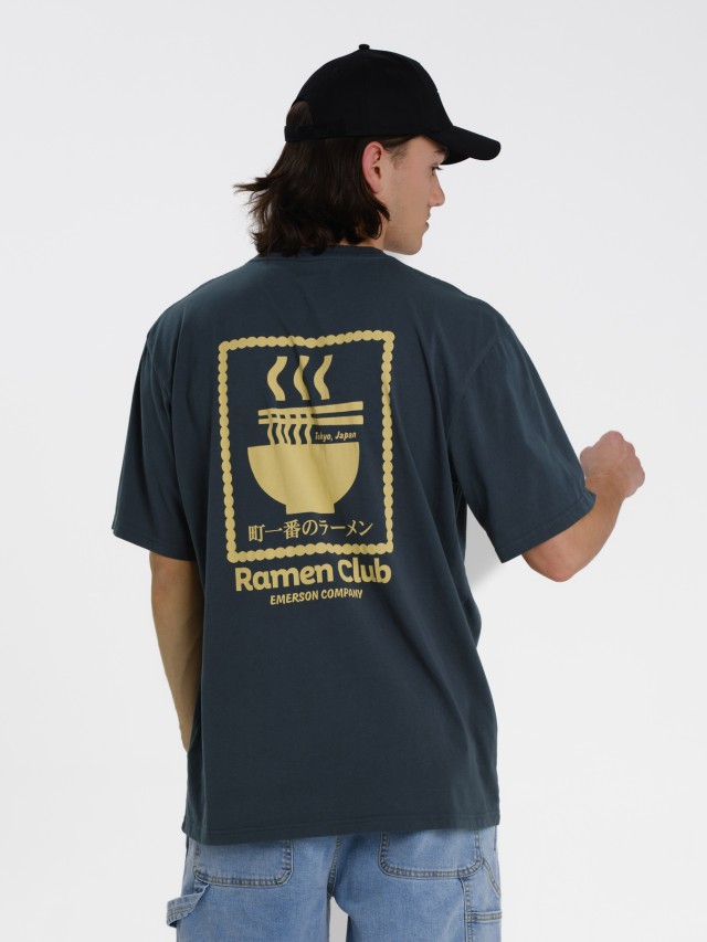 Emerson Mens s/s T-Shirt Ανδρική Μπλούζα Πετρόλ